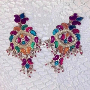 Traditional Ethnic  Indian Dancing 💃🏻 earrings